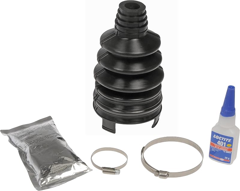 Kit de coifa bipartida da junta homocinética Dorman 614-700 com adesivo de secagem rápida – 1 unidade