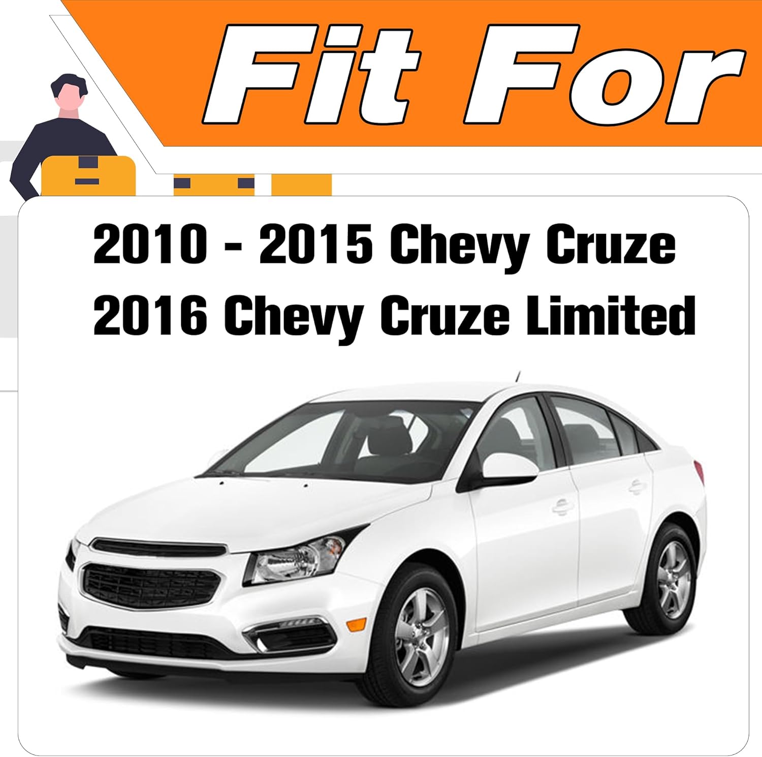 Front Driver Side Window Regulator Compatible with Chevy Cruze 2010 2011 2012 2013 2014 2015, 2016 Chevy Cruze Limited.Replace# 95174196 748-974(7Pin)