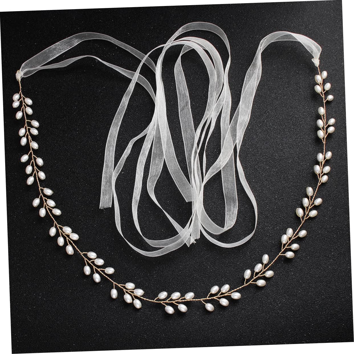 Statement Belts for Women Pearl Waist Chain Bridal Accessories Bridesmaid Sashes Maid of Honor Sash