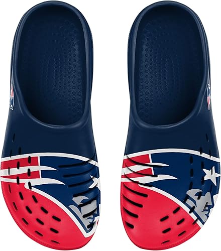 Miniatura 348 de FOCO - Sandalias de agua de jardín con logotipo de equipo de la NFL, para hombre Camuflaje tonal,logotipo grande de bloque