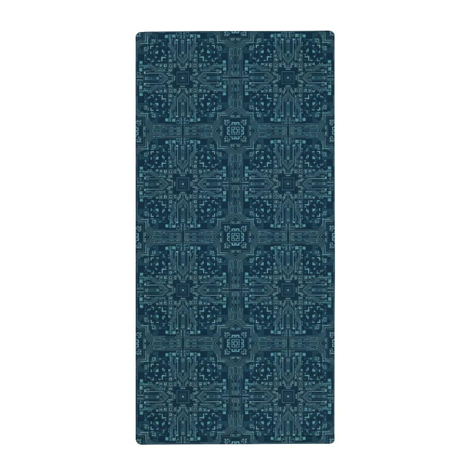 Anceky Premium Absorbent Fingertip Towels, Circuit Board Lightweight Decorative Face Towels for Kitchen, Travel & Luxury Hotels