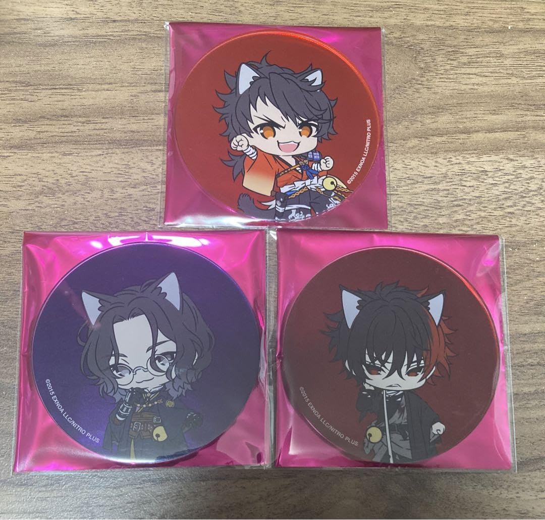 ましコレ おうちステッカー ちゅあスタ お守り風アクリル 肥前 南海 Amazon.co.jp: 刀猫男士 アクリルコースター 肥前忠広 陸奥守吉行 南海