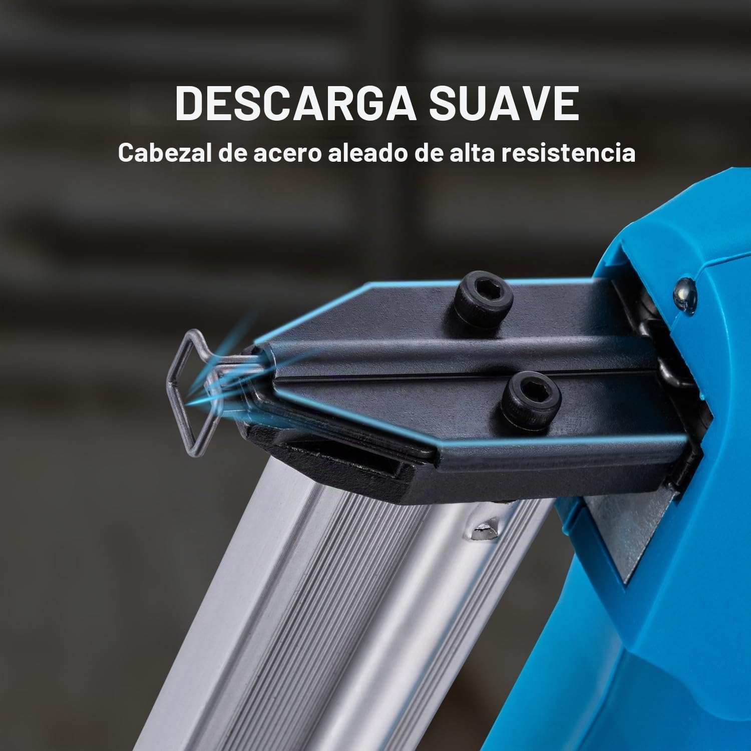 KATSU Pistola de Clavos Inalámbrica FIT-BAT 21V, Clavadora y Grapadora 2 en 1, 35 Disparos por Minuto, para Tapicería, Carpintería y Proyectos de Carpintería (Batería no incluida) 102433