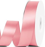 Vista 29 de Cinta de satén de 5/8" x 100 yardas - Cinta de seda naranja otoñal con carrete - Ideal para envolver regalos, ramos florales, manualidades