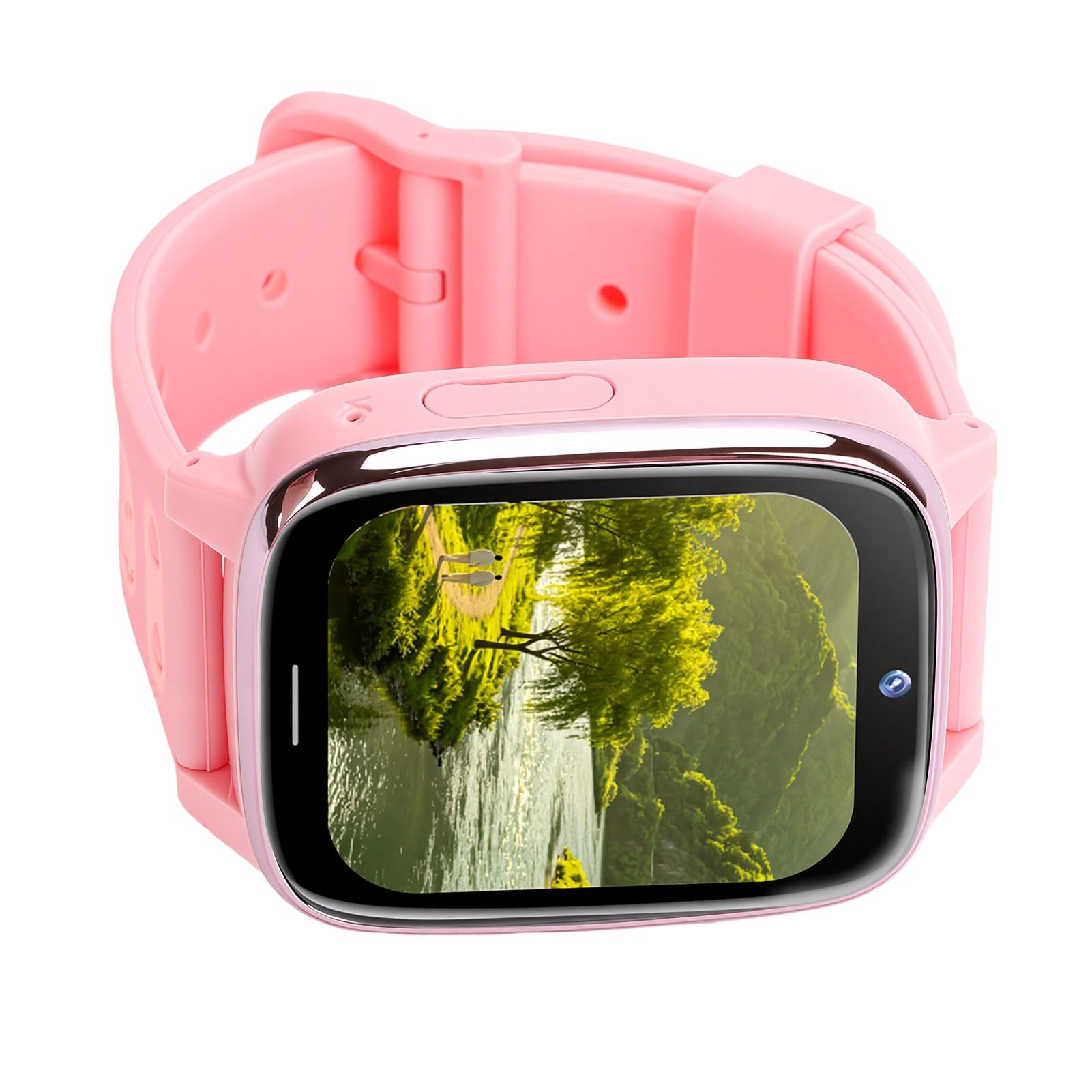 Elprico Montre connectée Enfant 4G LTE avec Appel vidéo et SOS