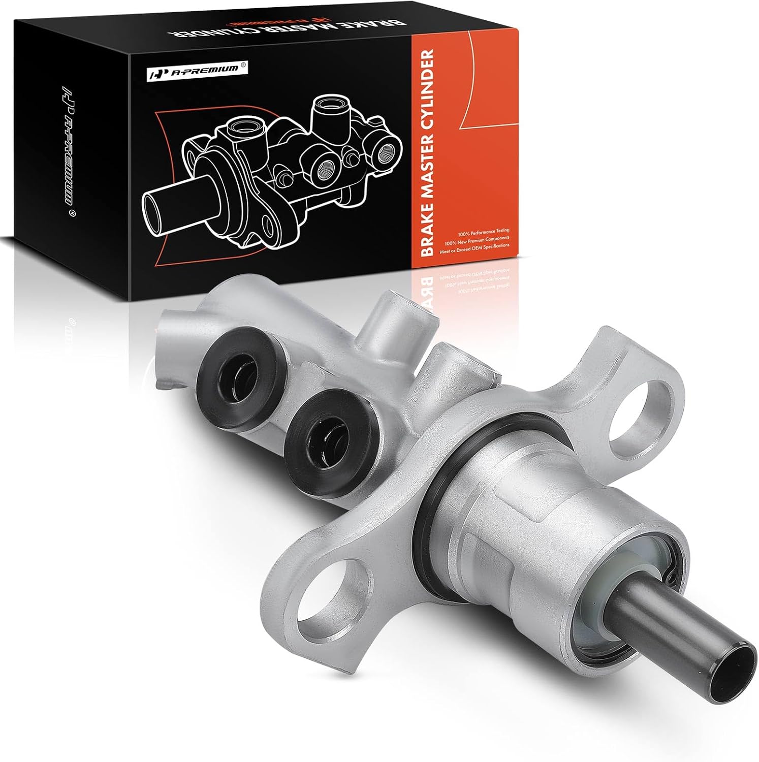 A-Premium Brake Master Cylinder Compatible with Saab Vehicles - 9-3 2006 2007 2008 2009 V6 2.8L - Replaces# 93184542, 558187