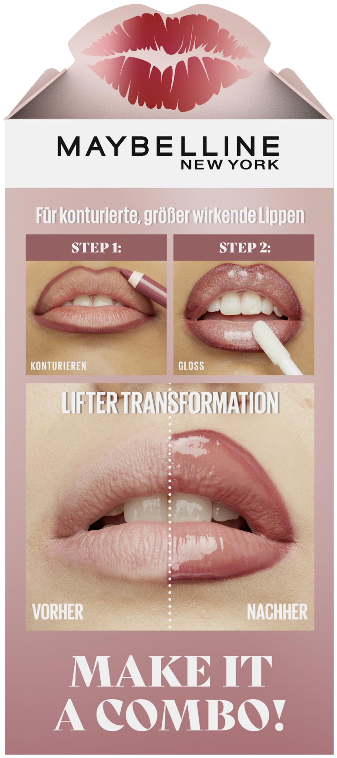 Image secondaire de Coffret Maybelline Lifter Gloss et Lifter Liner - Brillance et Hydratation