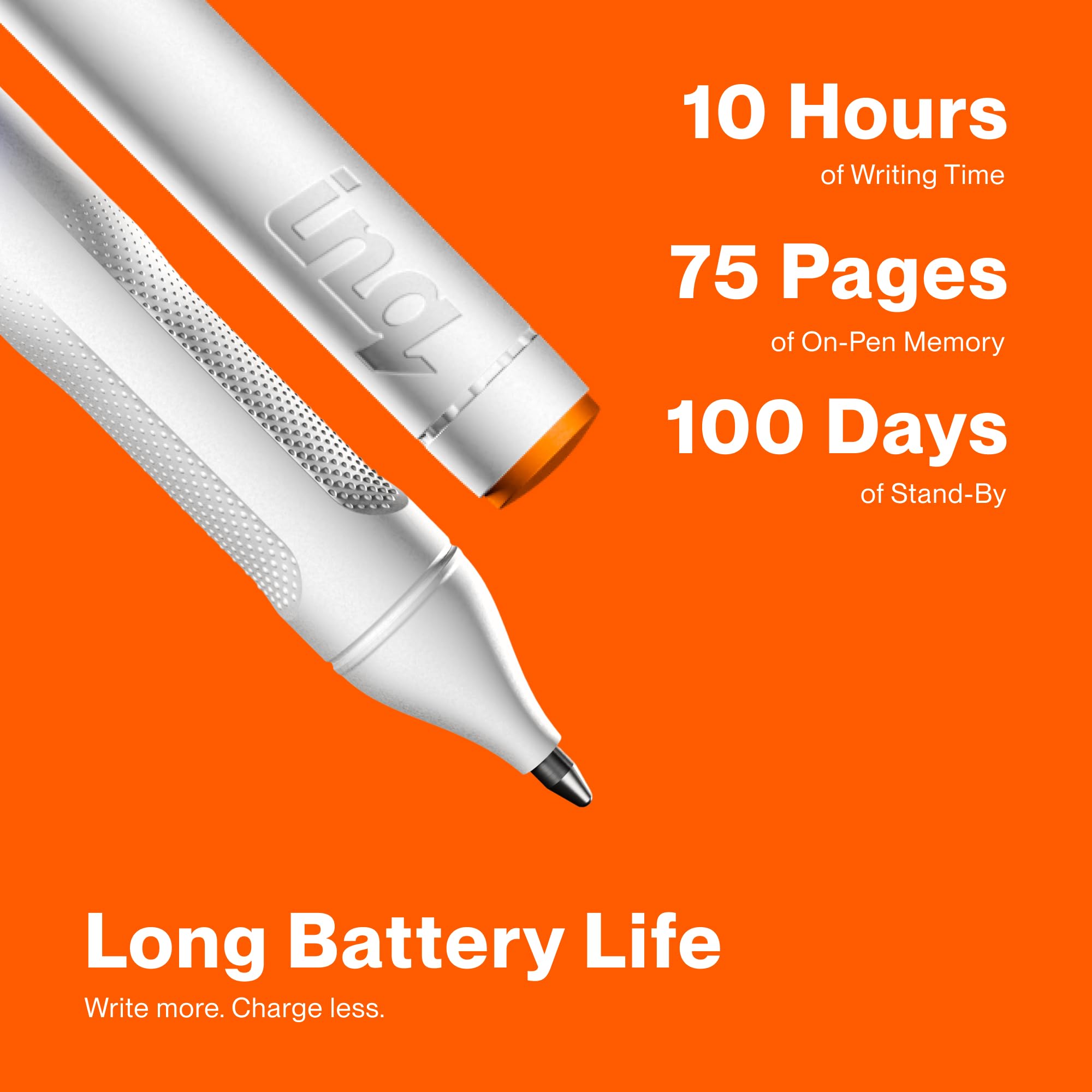 inq Smart Writing Set – Converte la scrittura a mano in testo – Inchiostro reale su carta reale – AI prendere appunti, registrazione vocale e trascrizione – per iPhone & Android – Smart Pen & Notebook
