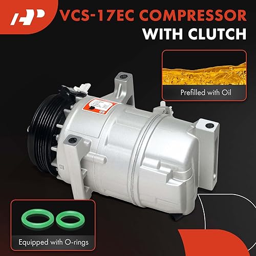 Miniatura 3 de A-Premium Compresor de aire acondicionado con embrague compatible con Ford Transit-150, Transit-250, Transit-350, Transit-350 HD, 2020 2021 2022 2023
