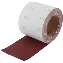 220 Grit Sandpaper Roll 4 Inch x 32.8 Feet Sandpaper Aluminum Oxide Emery Cloth Roll Sanding Paper for Wood Sanding Automotive Polishing Metal Sanding