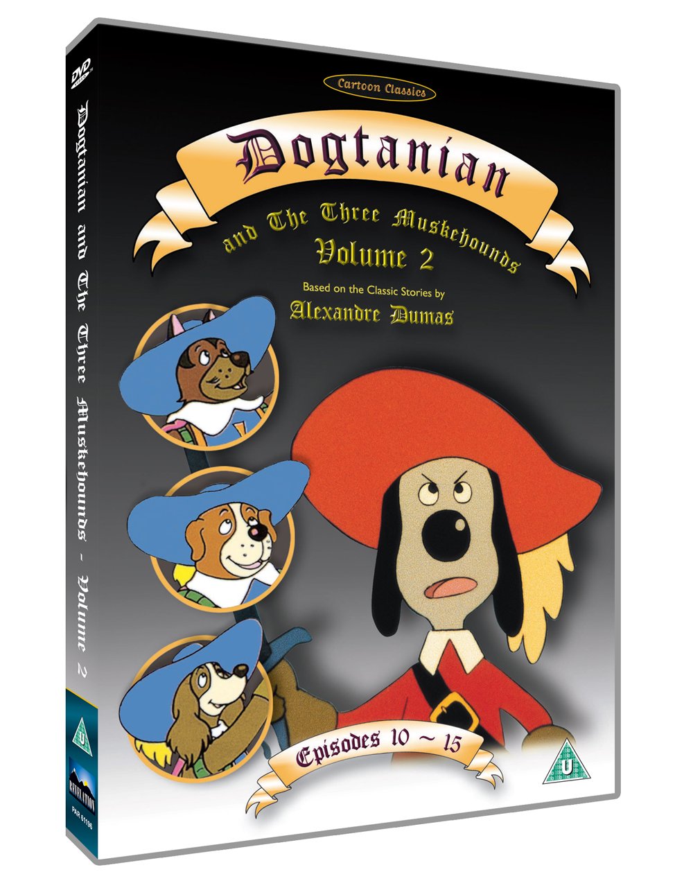 Dogtanian And The Three Muskehounds: Volume 2 - Episodes 10-15 dvd Brand New