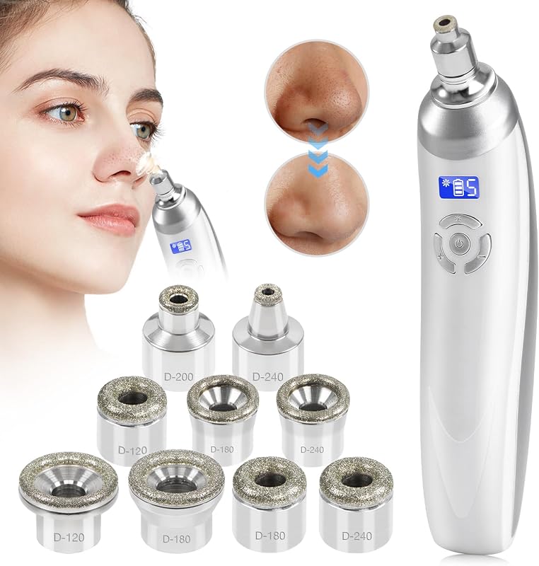 Máquina de microdermoabrasão facial com pontas diamantadas Beautycity, modelo 112120-10