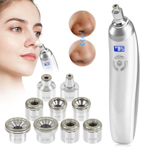 Upgraded Diamond Micro-Dermabrasion Facial Machine, Professional Facial Deep Cleasing Tool,
