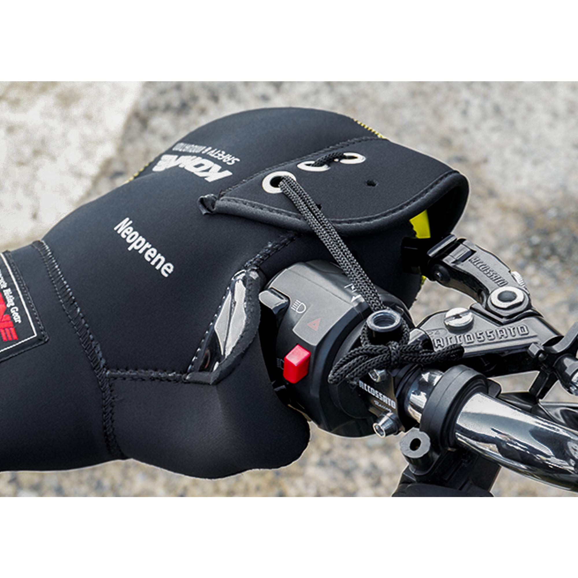 Amazon | コミネ(KOMINE) バイク用 ネオプレーンハンドルウォーマー 
