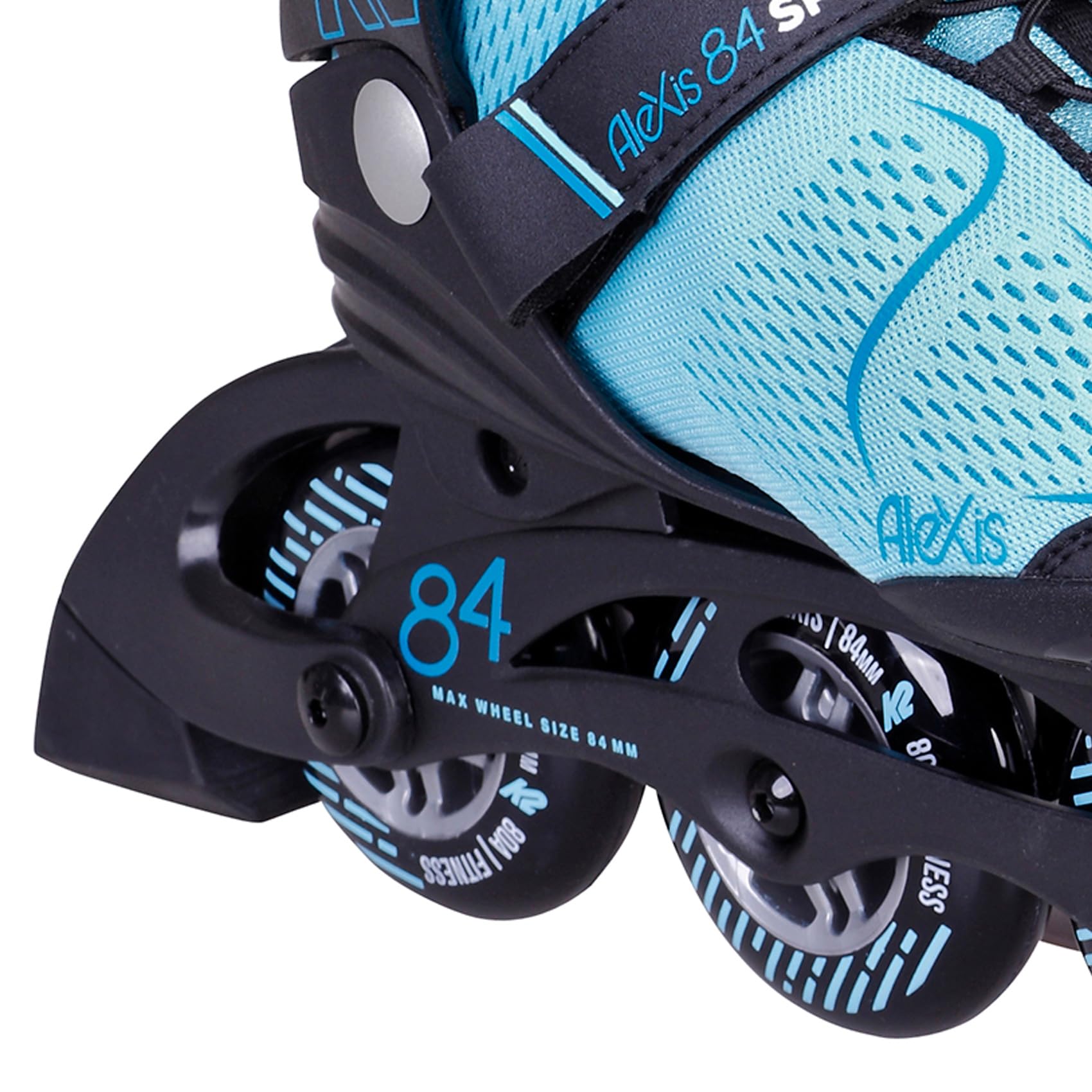 K2 Alexis 84 Speed ALU Inline Skate Turquise/Black