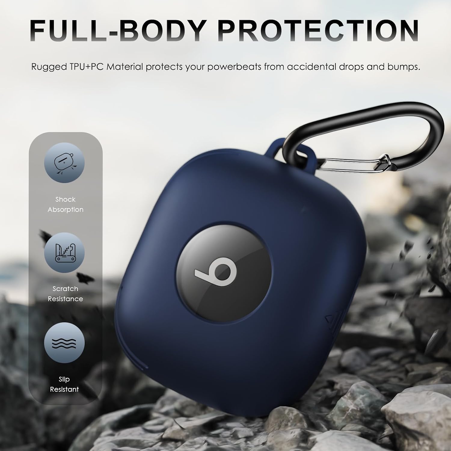 for Beats Powerbeats Pro 2 Case Cover, Shockproof Magnetic Case image 4