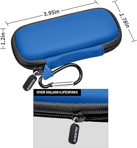 Miniatura 46 de Funda para monitor cardíaco compatible con AliveCor Kardia Mobile ECG/para KardiaMobile 6L para dispositivos Apple y Android, solo funda (blanco)