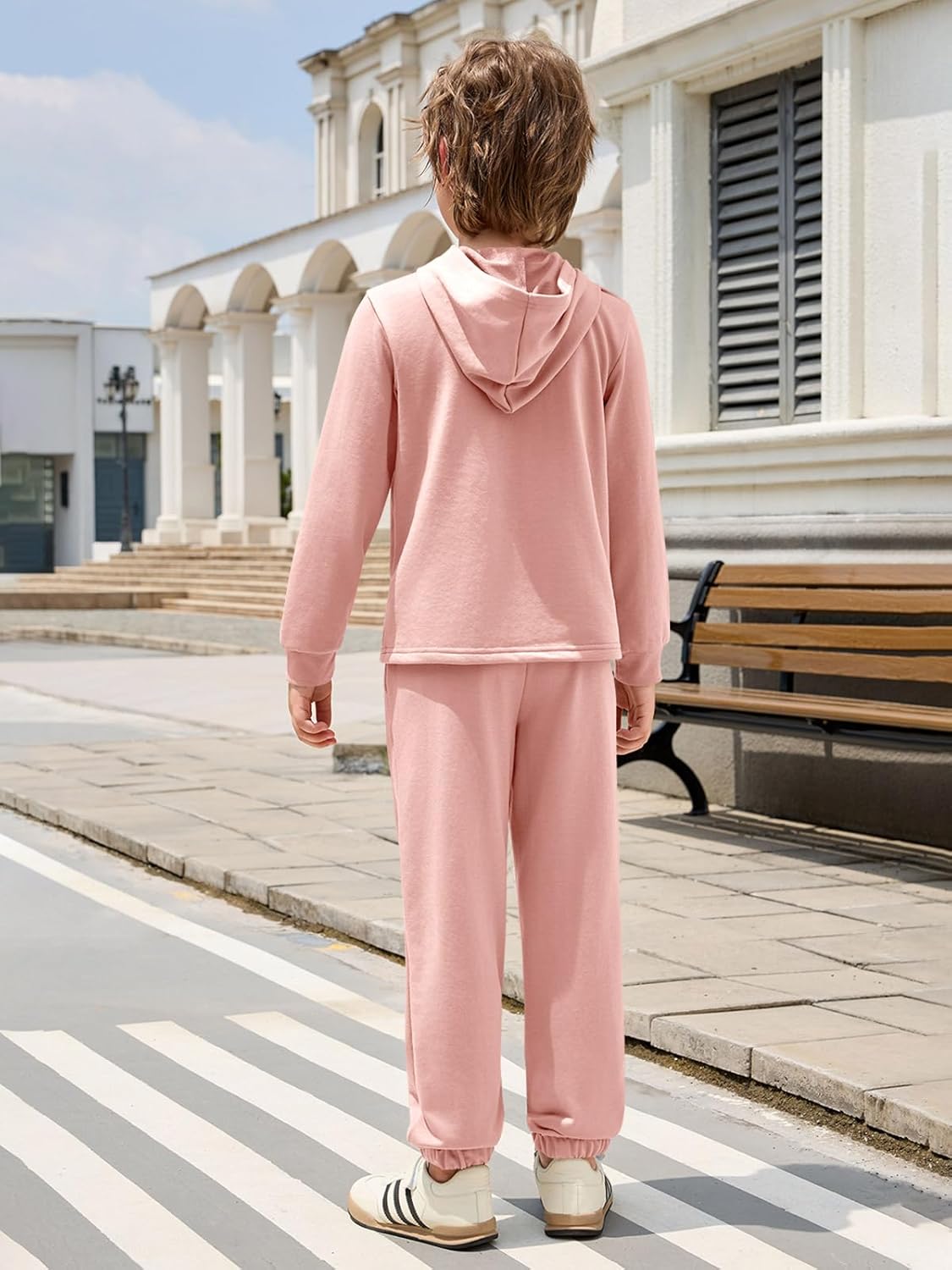 Boys Sweatsuit Kids Fashion Hoodies Sweatshirts and Jogger Set 2 Piece Fall Outfits 5-14 Years - Image 5