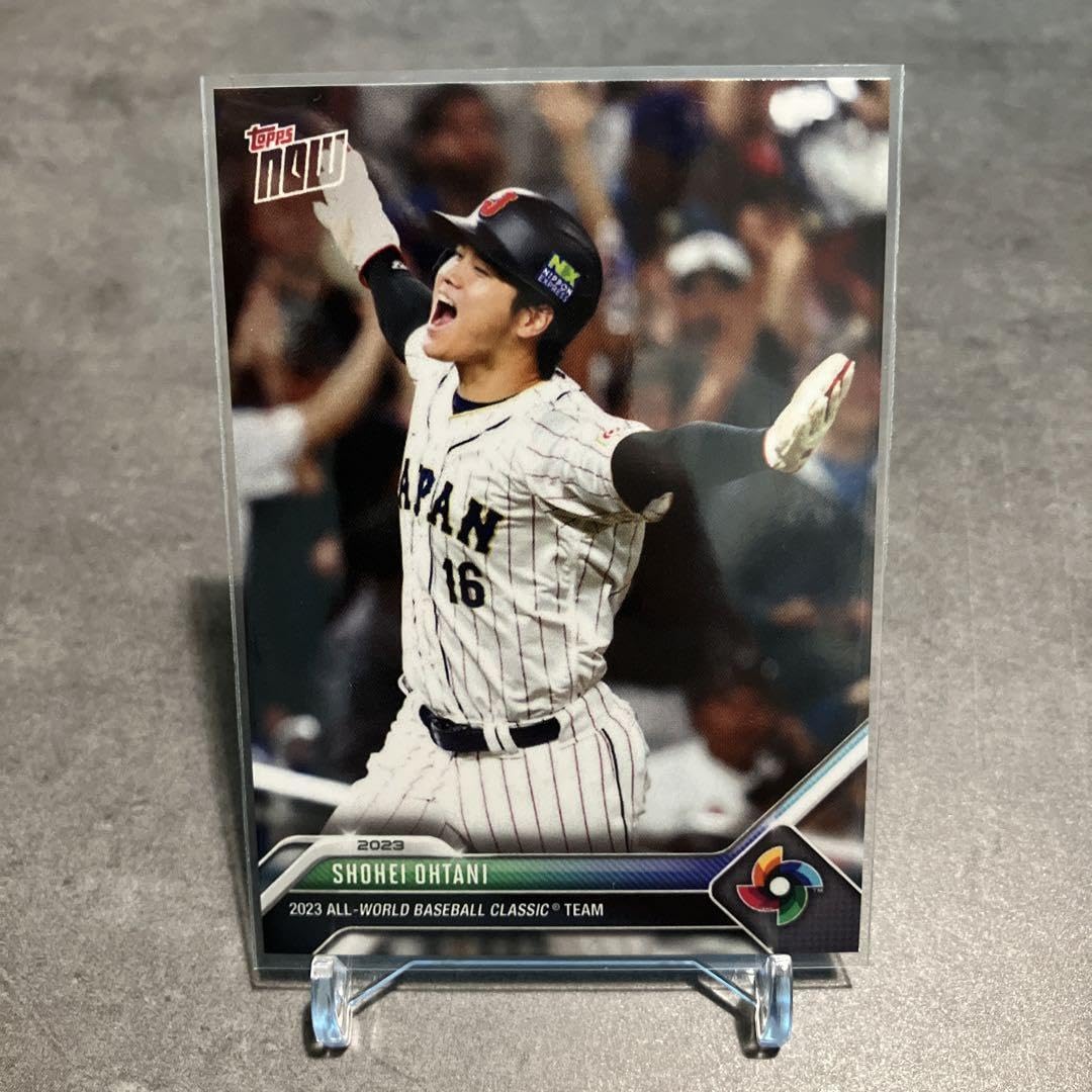Amazon.co.jp: topps now WBC 大谷 アラレちゃん : おもちゃ