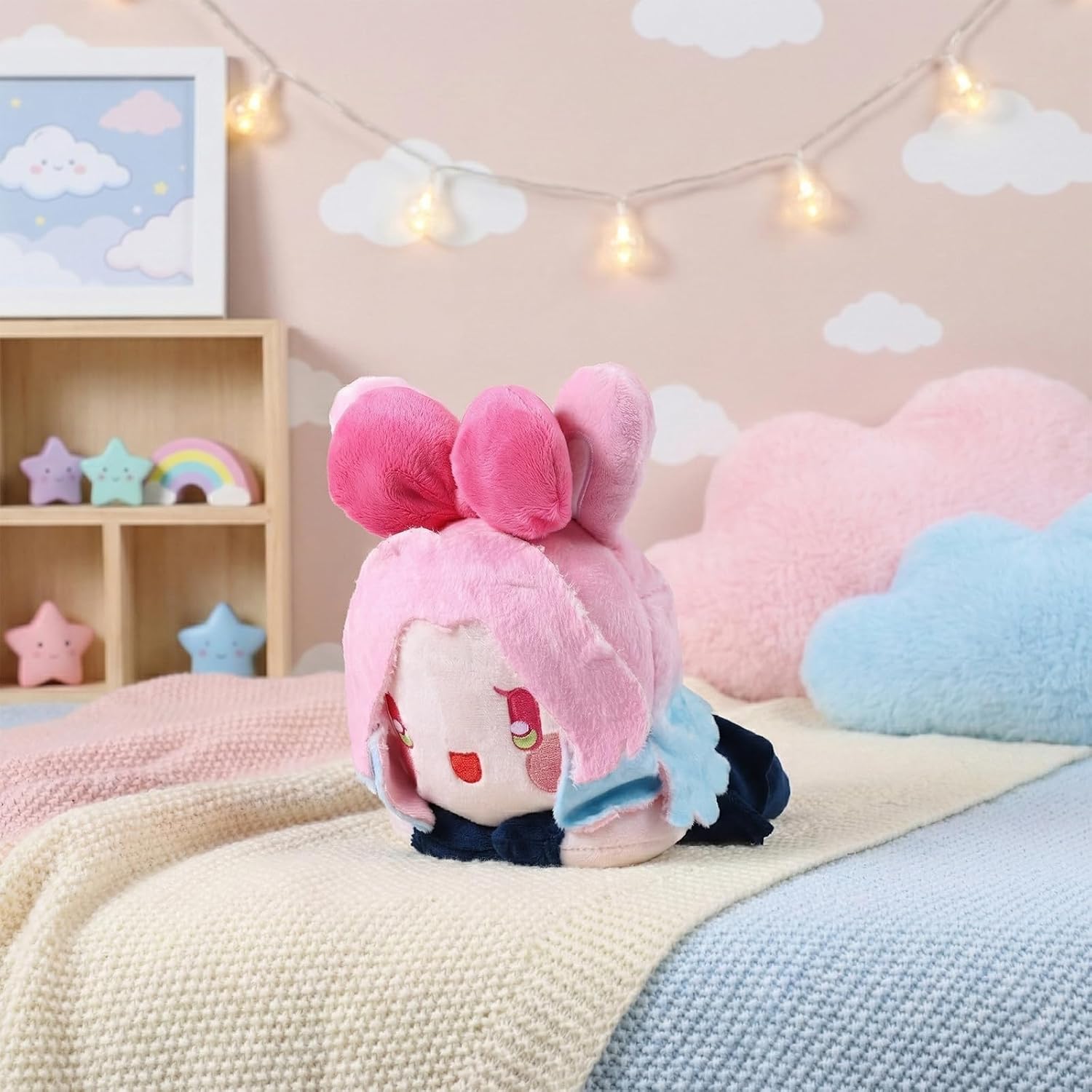 YJacuing Alien Stage Rabbit Series 8-Inch Plush Figure, Officially Licensed Anime ALNST Collectible Merch (Mizi)