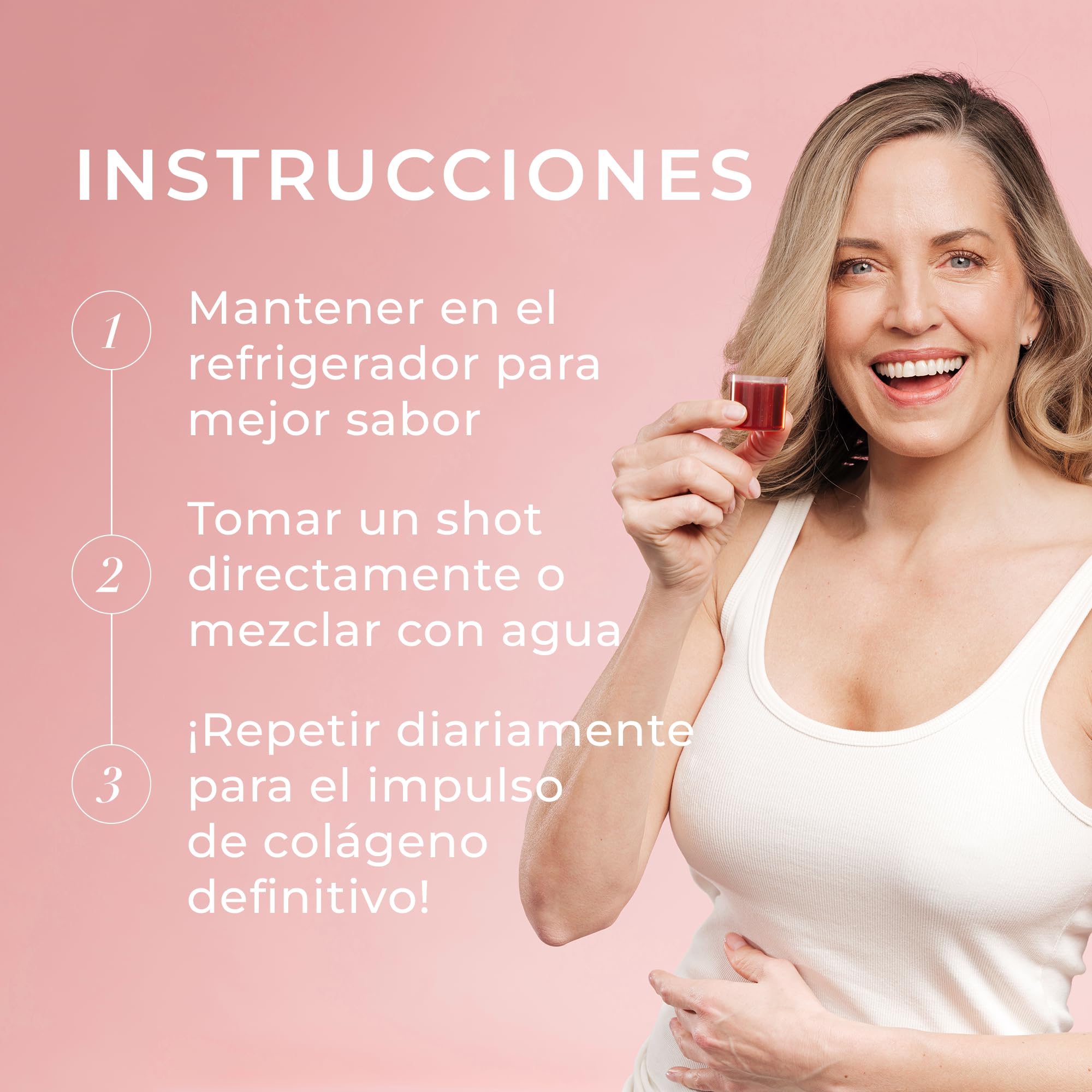 Swedish Collagen, Colágeno marino hidrolizado, líquido, 500 ml | 20 días | Tipo 1 y 3 | Péptidos puros y vitaminas para cabello, piel, uñas y articulaciones | Clínicamente probado | Sin azúcar