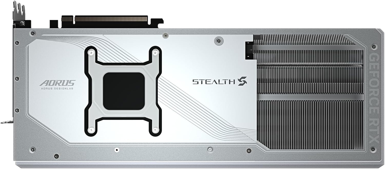 Gigabyte AORUS GeForce RTX 5090 Stealth ICE 32G Graphics Card - 32GB GDDR7, 512bit, PCI-E 5.0, 2655MHz Core Frequency, 3 x DP 2.1a, 1 x HDMI 2.1b, NVIDIA DLSS 4, GV-N5090AORUSST ICE-32GD