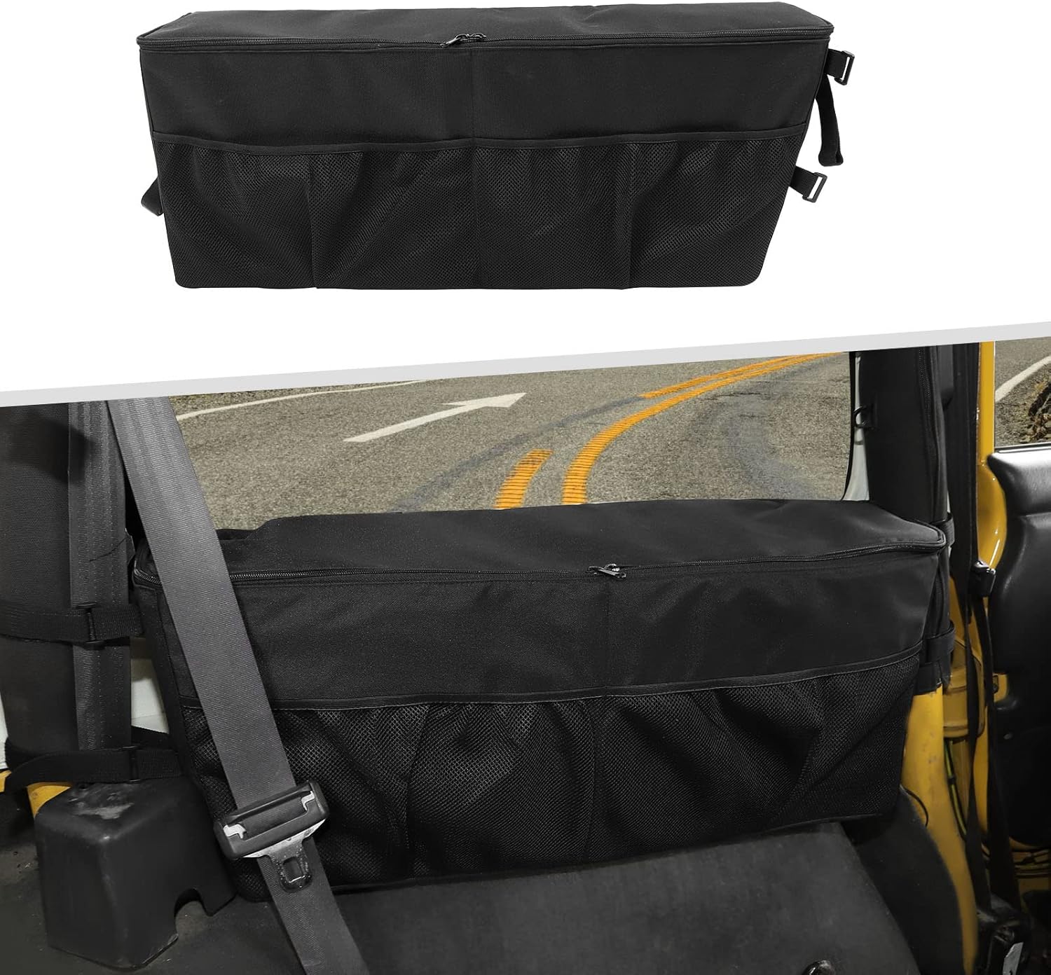 Jimen Compatible with Jeep Wrangler TJ 19972006, Trunk