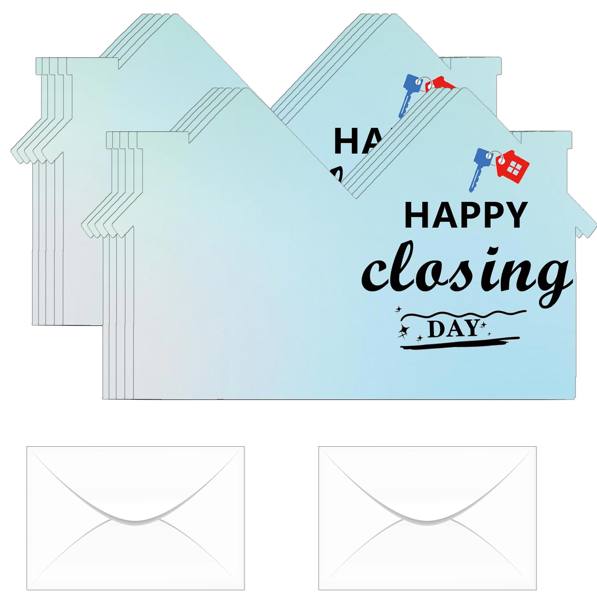 Estate Agents New Home Card with Envelope 25 Sets New Home Congratulations Cards
