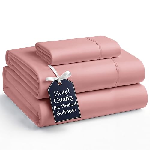 Casa Platino Twin Bed Sheet 3 Pc  - Rose Dawn |