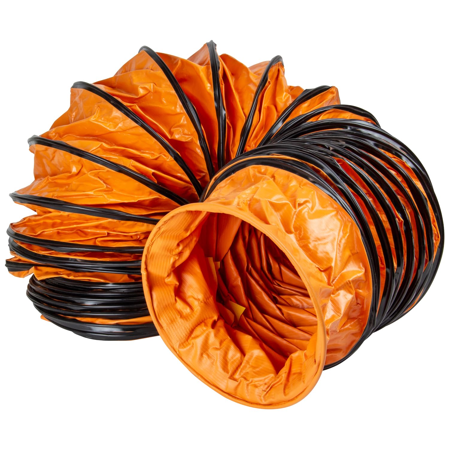 SIP 12" 5m Ventilator Ducting, Heavy Duty Flexible PVC Portable Ventilator Dust Extraction Hose