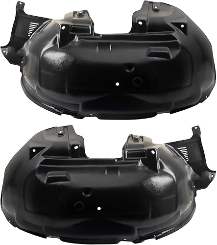 Juego de guardabarros interior compatible con Kia Sorento KI1250107 KI1251107 2003-2006