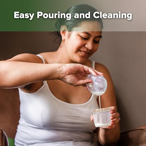 Miniatura 6 de Haakaa Copa de lactancia de silicona para lactancia, colector de leche materna para amamantar pezones, protege los pezones doloridos, extra suave y