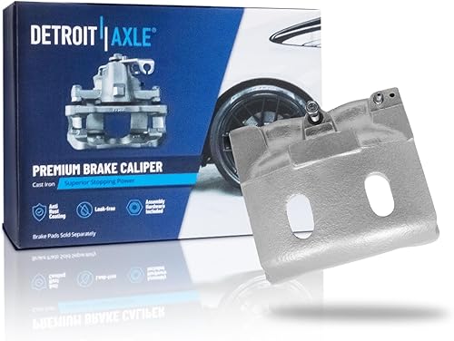 Miniatura 257 de Detroit Axle - Pinza de freno delantera derecha con soporte de repuesto para Chevrolet Equinox Captiva Sport Pontiac Torrent Saturn Vue Suzuki XL-7