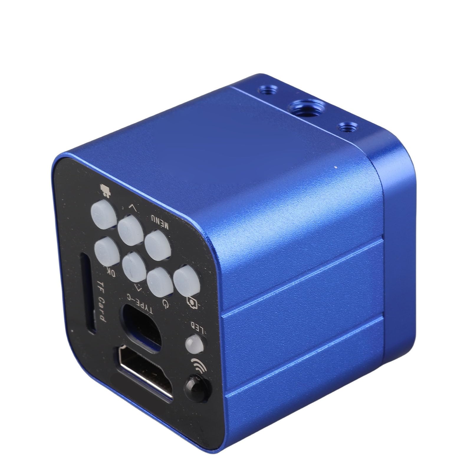 LiebeWH Telecamera Microscopio HD USB 24MP 1080P 30fps Oculare Elettronico con Software di Misurazione per XP 7 8 10 Telescopio (Spina europea)
