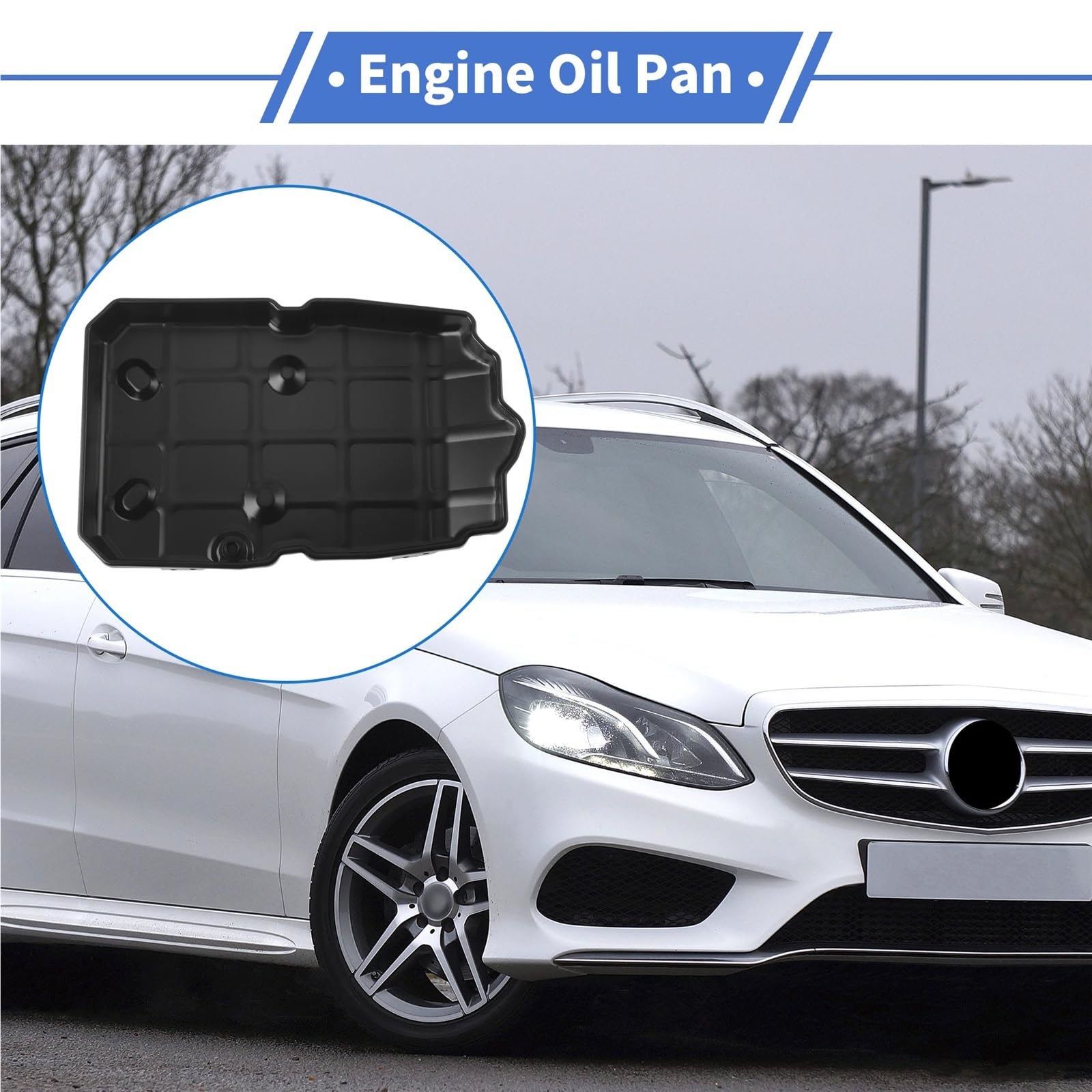 Coppa dell'olio‌ Per Benz E350 00-17 Aluminum