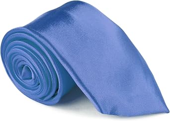 Moda Di Raza Silk Finish Ties for Men, Solid Ties 3 inch Wide, Designer Tie Handmade Ties with Gift Box