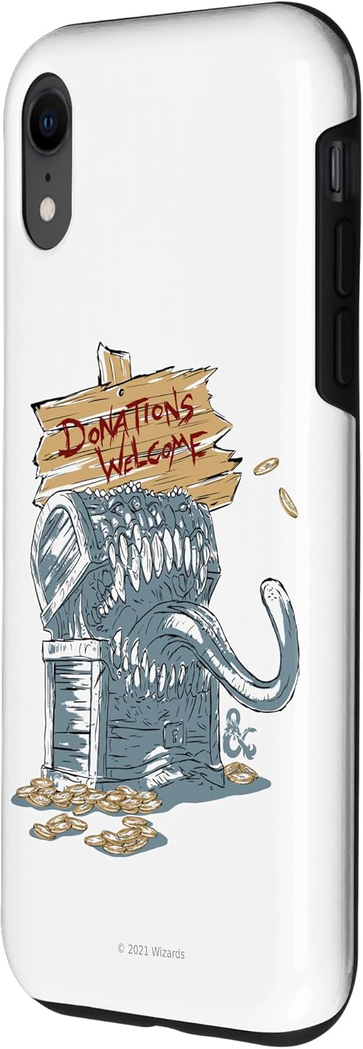Dungeons & Dragons Donations Welcome Case for iPhone XR