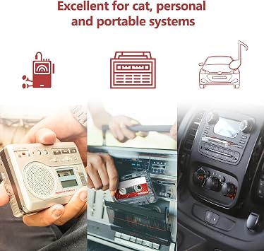 DIGITNOW Dictating Blank Cassette Tapes Audio Cassettes - Low Noise High Output 60 Minute, Excellent for Lectures Seminars Everyday Recording (3 Pack)