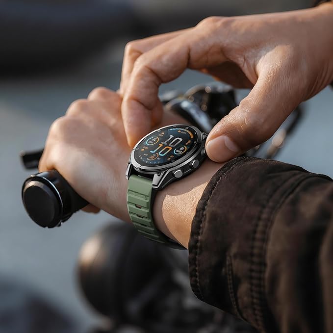 Correa magnética de silicona 22 mm para Garmin Fenix 7/6/5/Epix miniatura 9