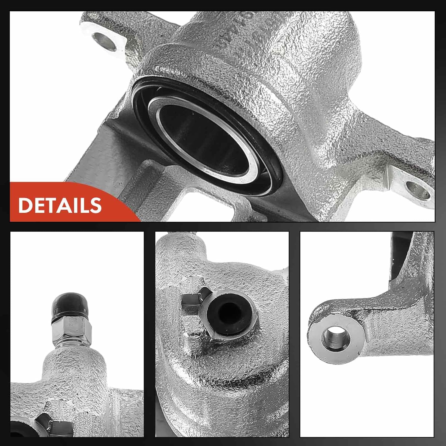 A-Premium Disc Brake Caliper Assembly Without Bracket Compatible with Select Honda, Acura and Isuzu Models - CR-V 2002-2004, Odyssey 1995-1998, Legend 1991-1995, RL,Oasis - Rear Driver and Passenger