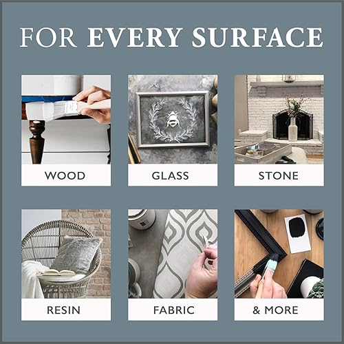 Miniatura 4 de AMY HOWARD AT HOME - Pintura Milagro de Una Hora - Esmalte a Base de Agua - Acabado de Cáscara de Huevo Lavable - Todo en Uno - Sin Necesidad de