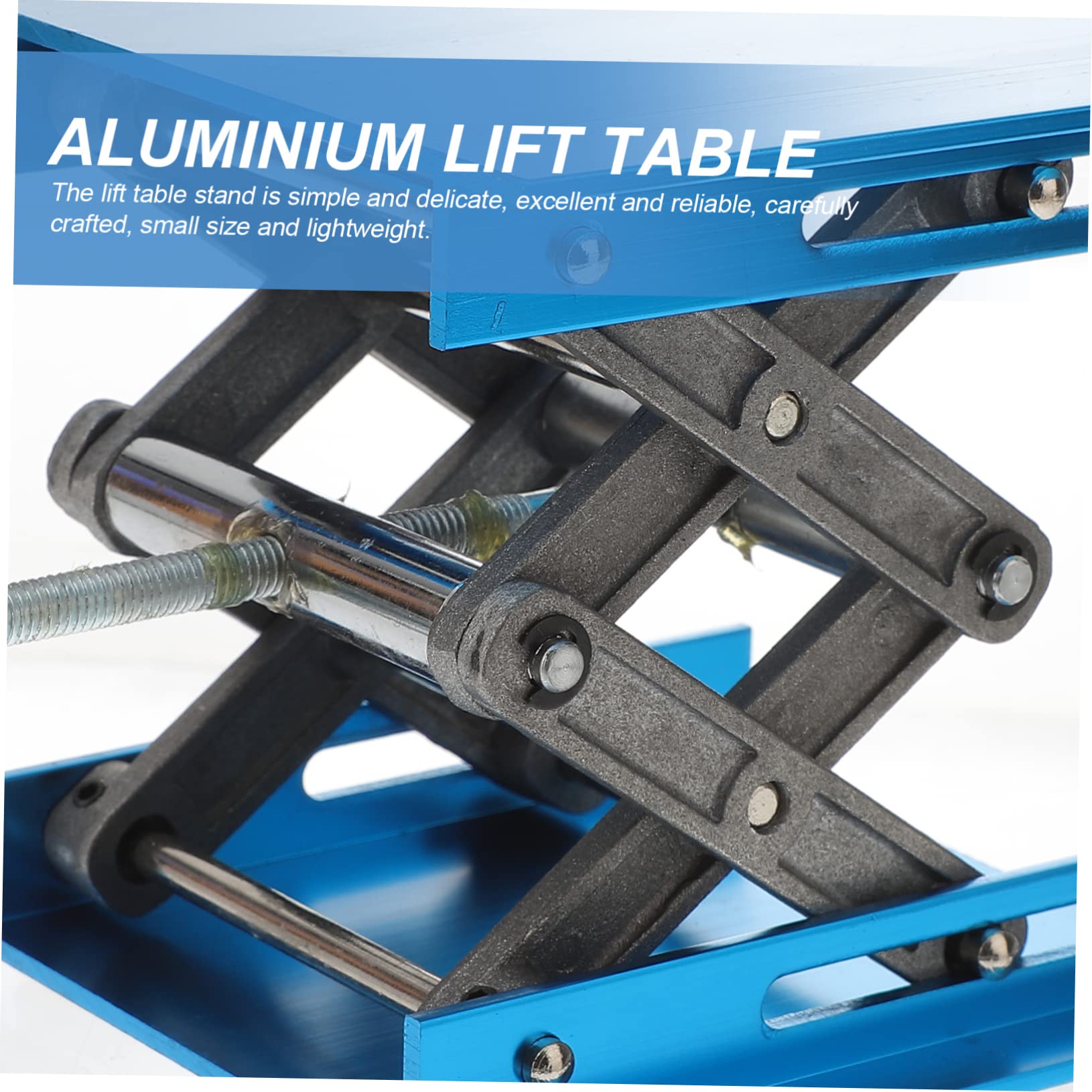MUCKLILY Lifting Table Stand Lightweight Easy to Use Height Adjustable Aluminium Lift