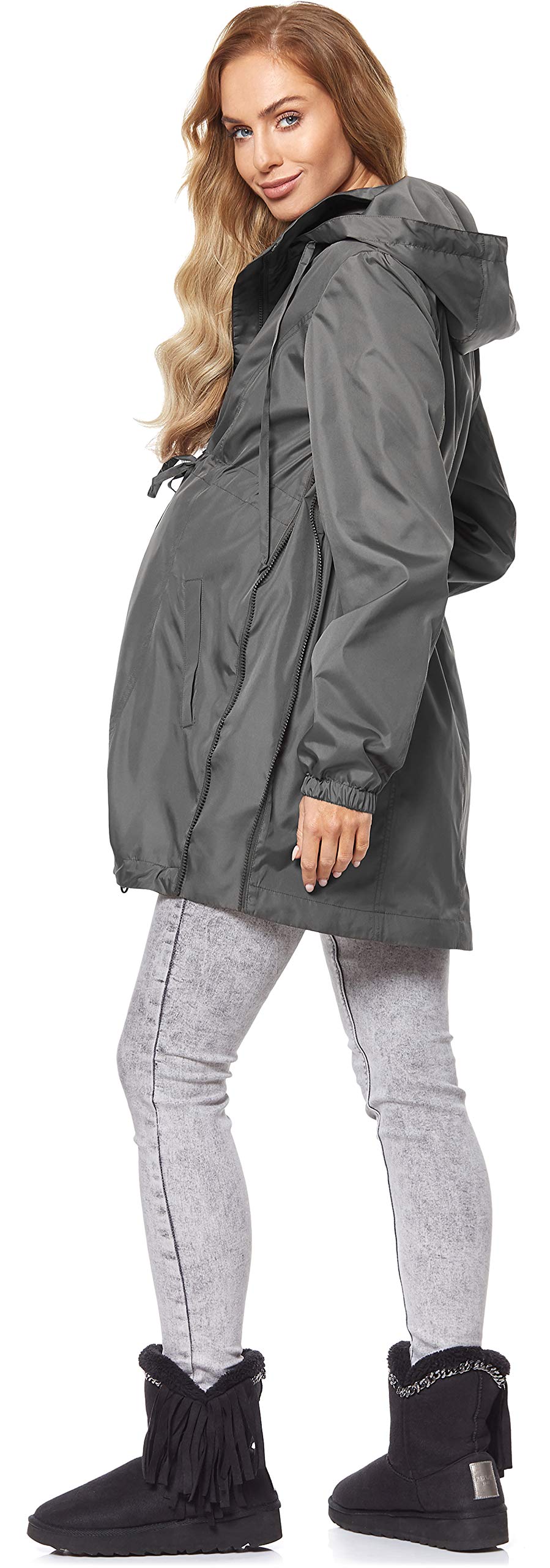 Be Mammy Manteau Veste à Capuche Grossesse Maternité BE20-213