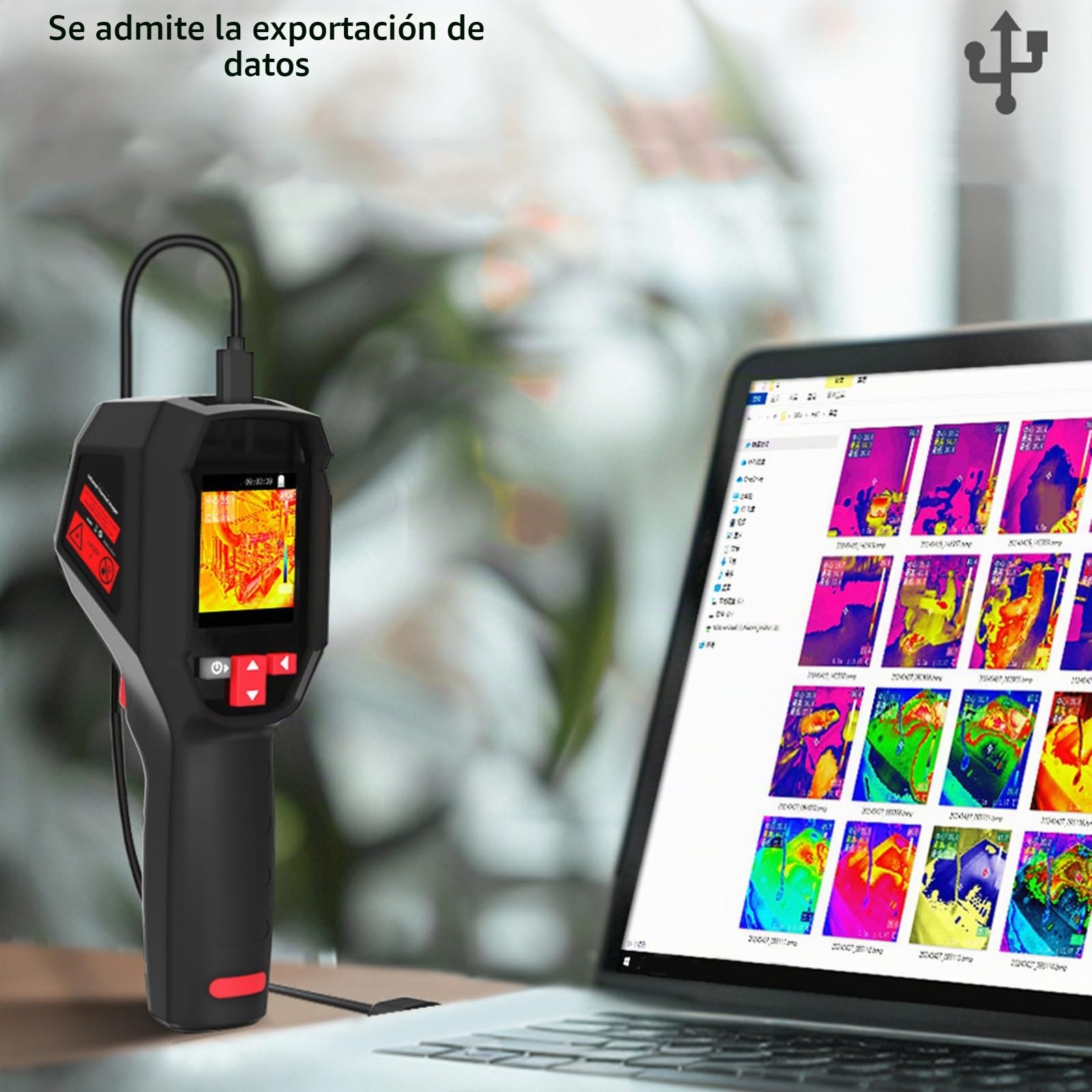 Cámara de imágenes térmicas para fugas de tuberías de agua y alimentación eléctrica 240x240 infrarrojos, cámara térmica infrarroja