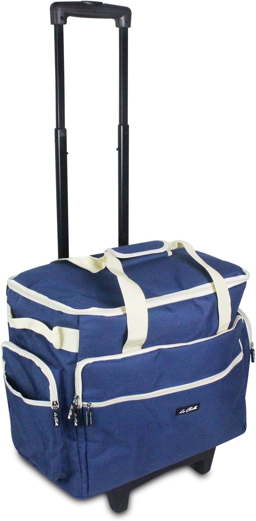 La Canilla ® - Sewing Machine Trolley Bag 19.25 x 14 x 9.5”, Rolling Sewing Machine Bag, Trolley Case for Sewing Machine to Storage Sewing Machines and Sewing Accessories