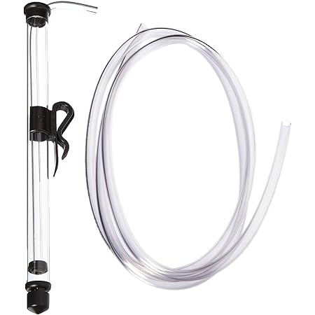 Fermtech FastRack Auto-Siphon Mini with 6 Feet of Tubing and Clamp, clear, 1 piece