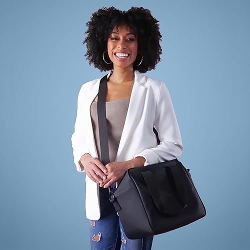 Miniatura 3 de LEONORE Bolsa de almuerzo  Enfriador aislado para el trabajo, la universidad y viajes  Lonchera grande reutilizable para hombres y mujeres  Bolso de