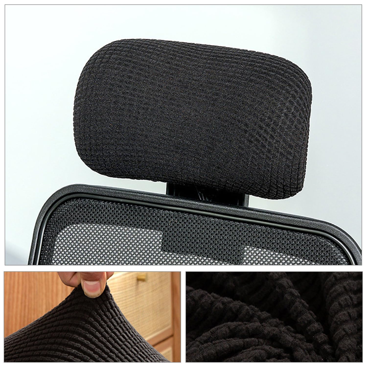 Coussins Accoudoirs ZBHDEYG - 1 Paire + Housse Motif Maïs - Confort Chaises Bureau Et Gaming