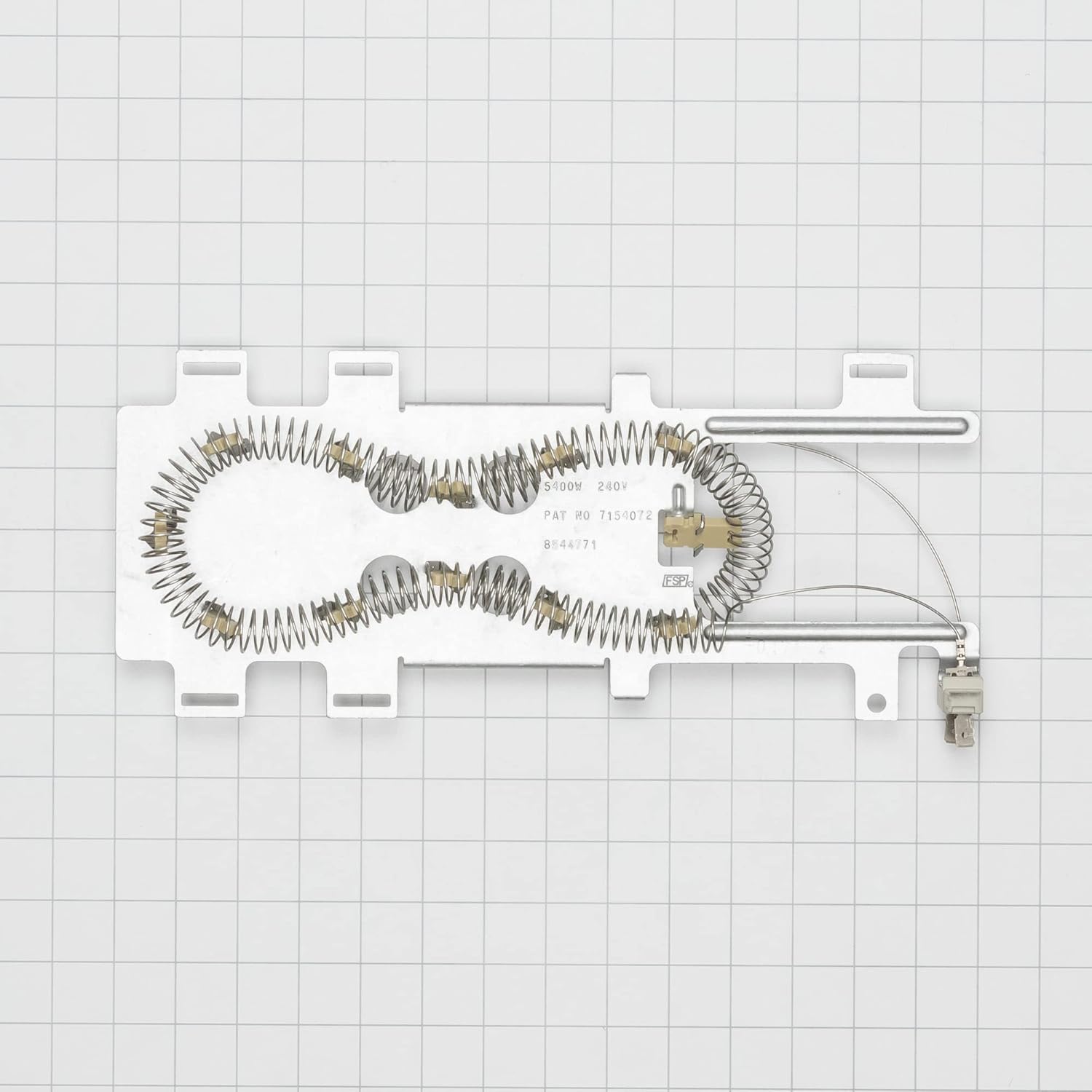 Whirlpool WP8544771 Genuine OEM Dryer Heating Element Assembly Replacement Part - Replaces W10836011, 8544771