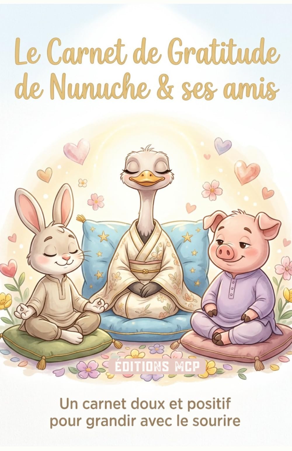Carnet de Gratitude pour Enfants : Nunuche, Justin et Gaston — Activités Zen, Bienveillance, Confiance en Soi et Petits Bonheurs: Journal de gratitude ... gentillesse, routines zen et histoire douce